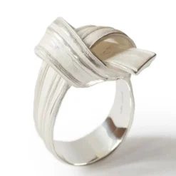 Tomfoolery Absolu Knot Silver Ring Discount