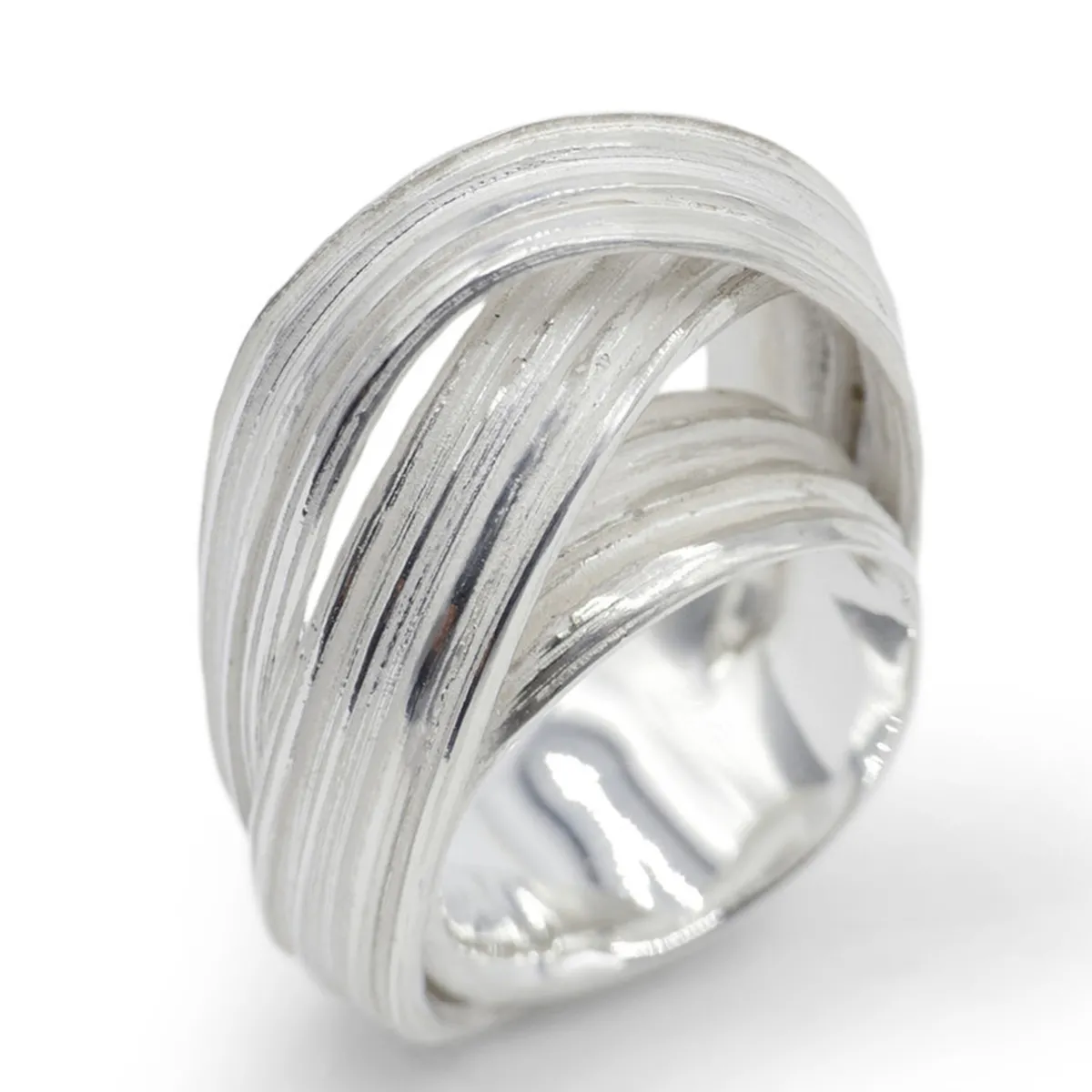 Tomfoolery Absolu Silver ‘Waltz’ Ring Clearance