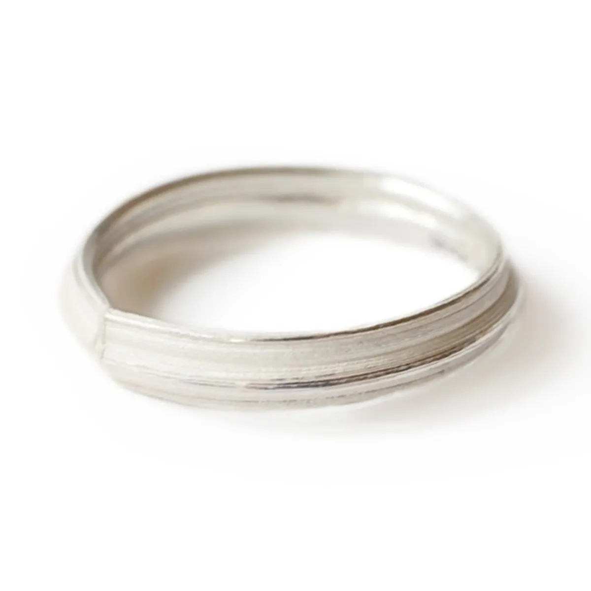 Tomfoolery Absolu Thin Silver Band Hot