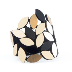 Tomfoolery Acrylic Leaves Statement Bracelet Fashion