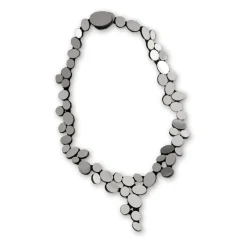 Tomfoolery Acrylic Reflections Statement V Necklace Discount
