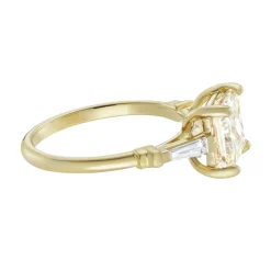 Tomfoolery Adelphi 2.26ct Princess Cut Lemon Diamond Ring Outlet