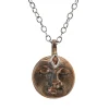 Tomfoolery ‘All That Ever Was’ Orange Sapphire Moon Face Pendant Online