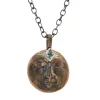 Tomfoolery ‘All That Ever Was’ Rare Tourmaline Moon Face Pendant New