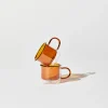 Tomfoolery Amber Glass Shorty Espresso Cup Set Sale