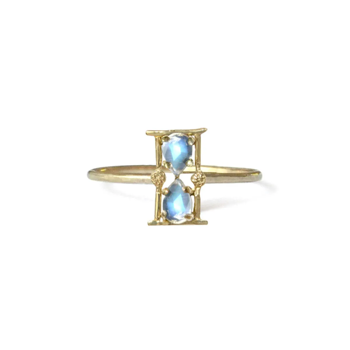 Tomfoolery Amulet hourglass ring Clearance