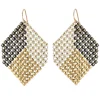 Tomfoolery Apex Mesh Drop Earrings Online
