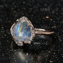 Tomfoolery Aphenos Moonstone Ring Online
