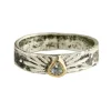 Tomfoolery Aquamarine Ring In Sterling Silver & 14ct Gold Outlet