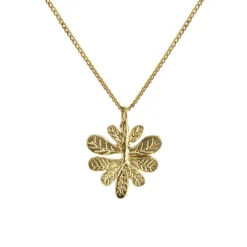 Tomfoolery Aralia Leaf Pendant Best