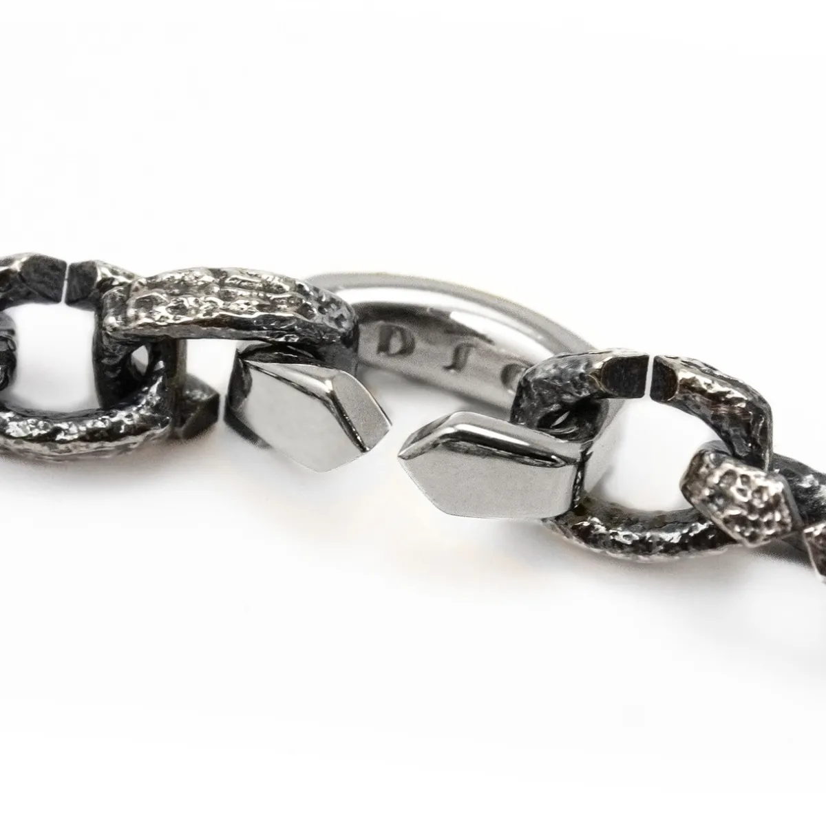 Tomfoolery Arkaika Silver Link Chain Bracelet Outlet