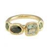 Tomfoolery Asimmetrica 4 Stone Ring New