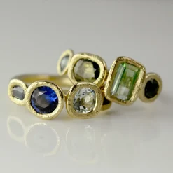Tomfoolery Asimmetrica 4 Stone Ring Green Best