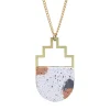 Tomfoolery Asper Necklace in Rust Discount