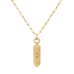 Tomfoolery Astra Hexa Diamond Pendant Online