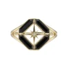 Tomfoolery Astra Journey Black Spinel Ring Fashion