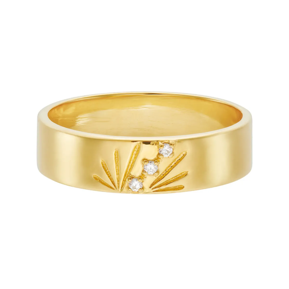 Tomfoolery AURA Gold Ray 5mm Band Best