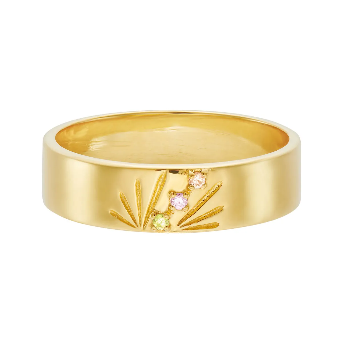 Tomfoolery AURA Gold Ray 5mm Band Best