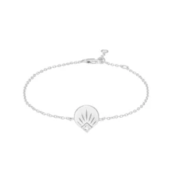 Tomfoolery AURA Princes Cut Gem Silver Bracelet Discount