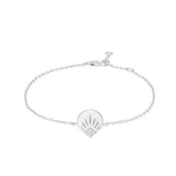 Tomfoolery AURA Princes Cut Gem Silver Bracelet Discount