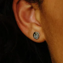 Tomfoolery AURA Silver Ray Studs Fashion