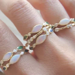Tomfoolery Aurora Emerald Ring Best
