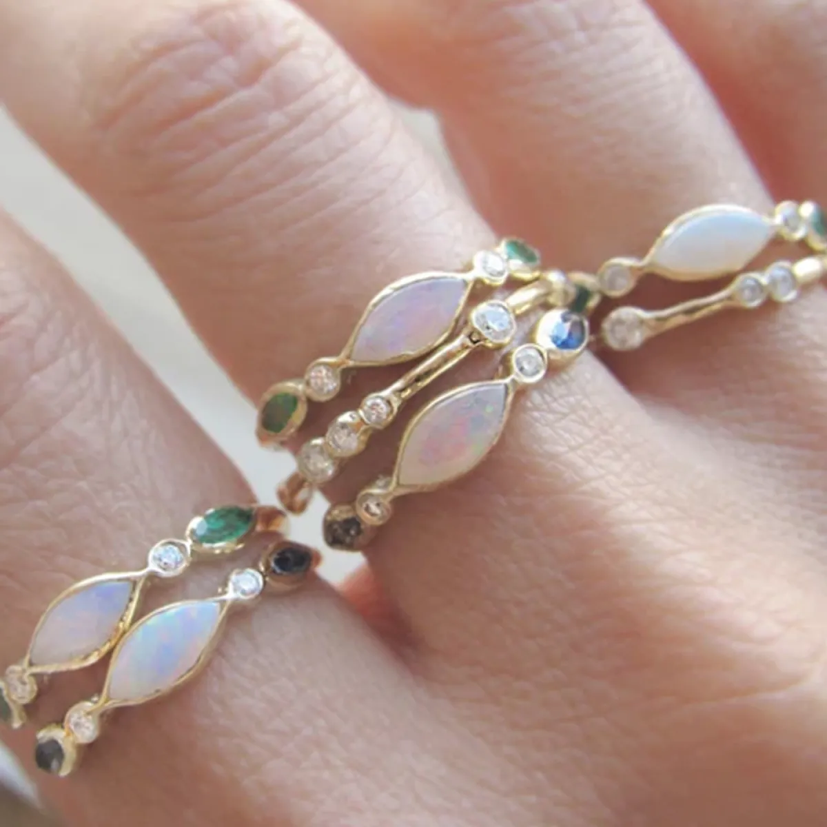 Tomfoolery Aurora Emerald Ring Best