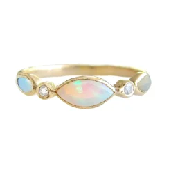 Tomfoolery Aurora Opal Ring Clearance