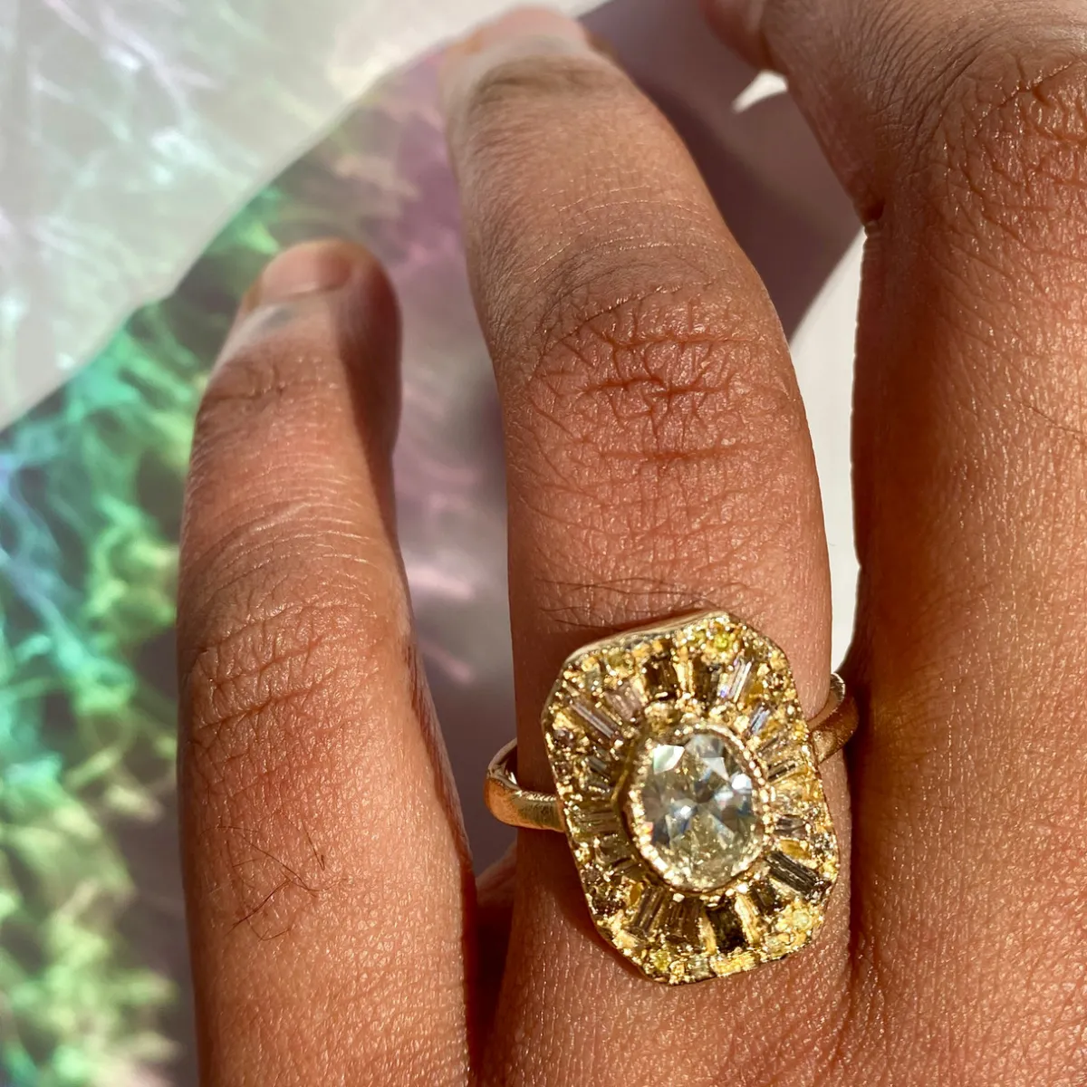 Tomfoolery Autumnal Legacy Art Ring Clearance