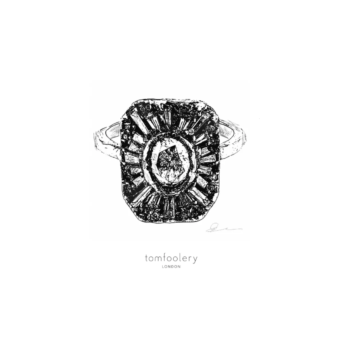 Tomfoolery Autumnal Legacy Art Ring Clearance