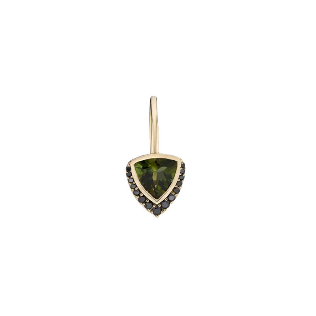 Tomfoolery AZ Gemstone Trillion Drop Earring Discount
