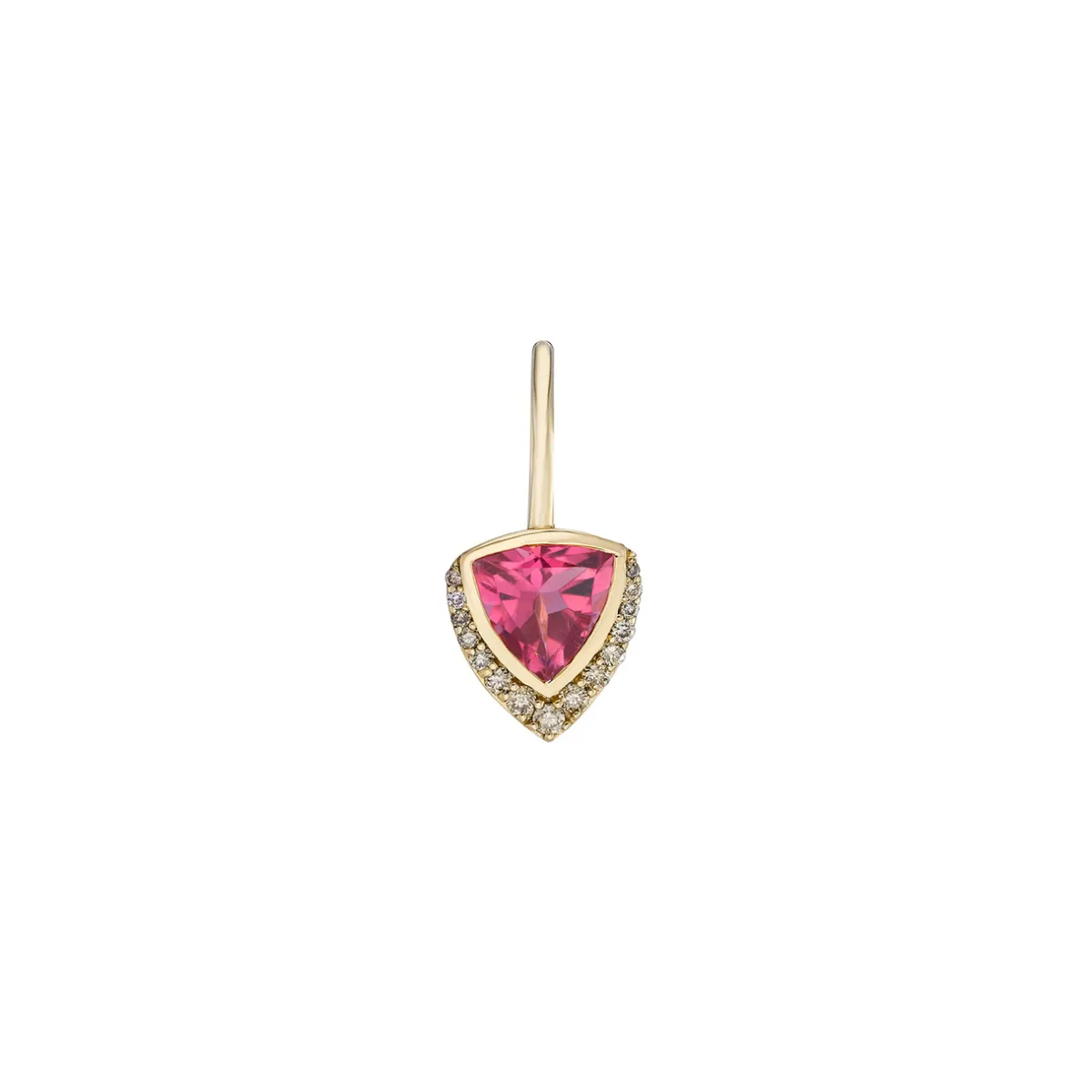 Tomfoolery AZ Gemstone Trillion Drop Earring Discount
