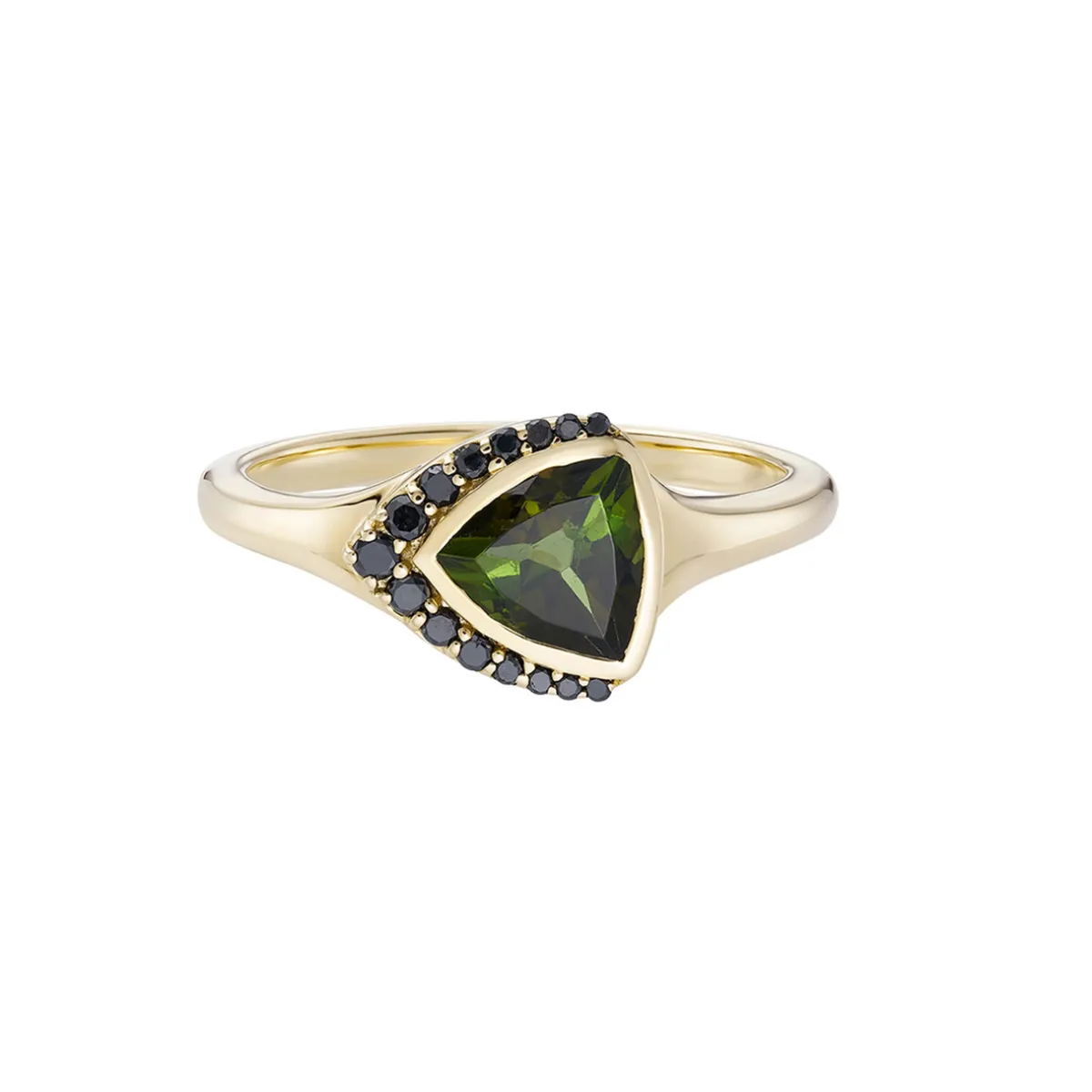 Tomfoolery AZ Gemstone Trillion Ring Hot