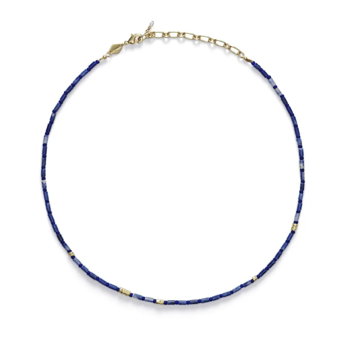 Tomfoolery Azzuro Beaded Necklace Outlet