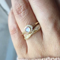 Tomfoolery Baby Moon Ring Clearance