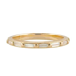 Tomfoolery Baguette Diamond Eternity Ring Clearance