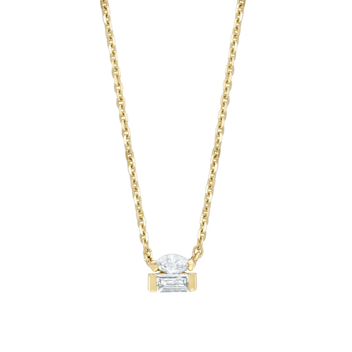 Tomfoolery Balance Diamond Duo Pendant New