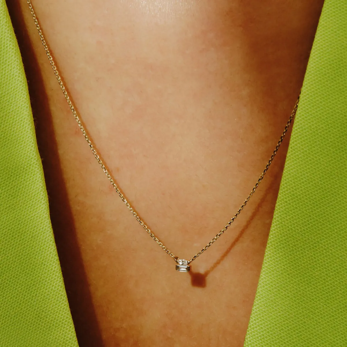 Tomfoolery Balance Diamond Duo Pendant New