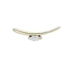 Tomfoolery Balance Marquise Diamond Curved Stud Best