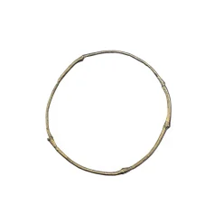 Tomfoolery Bamboo Bangle in Bronze Hot