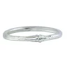 Tomfoolery Bamboo Ring in Silver Online