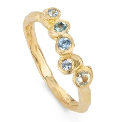 Tomfoolery Barnacle Bay Sapphire Ring New