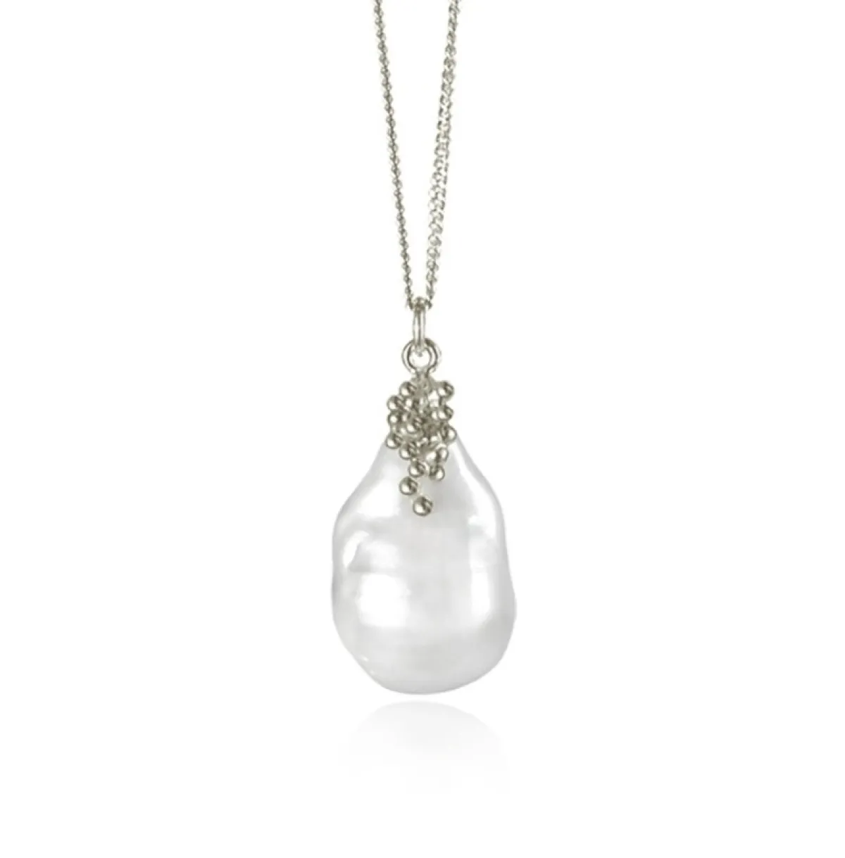 Tomfoolery Baroque Pearl Pendant New