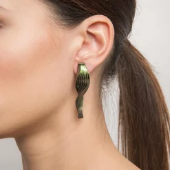 Tomfoolery Beetle Holographic Athena Earrings Best