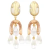 Tomfoolery Benedicte Resin Earrings in Neutral Discount