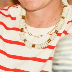 Tomfoolery Bianca Beaded Necklace Discount