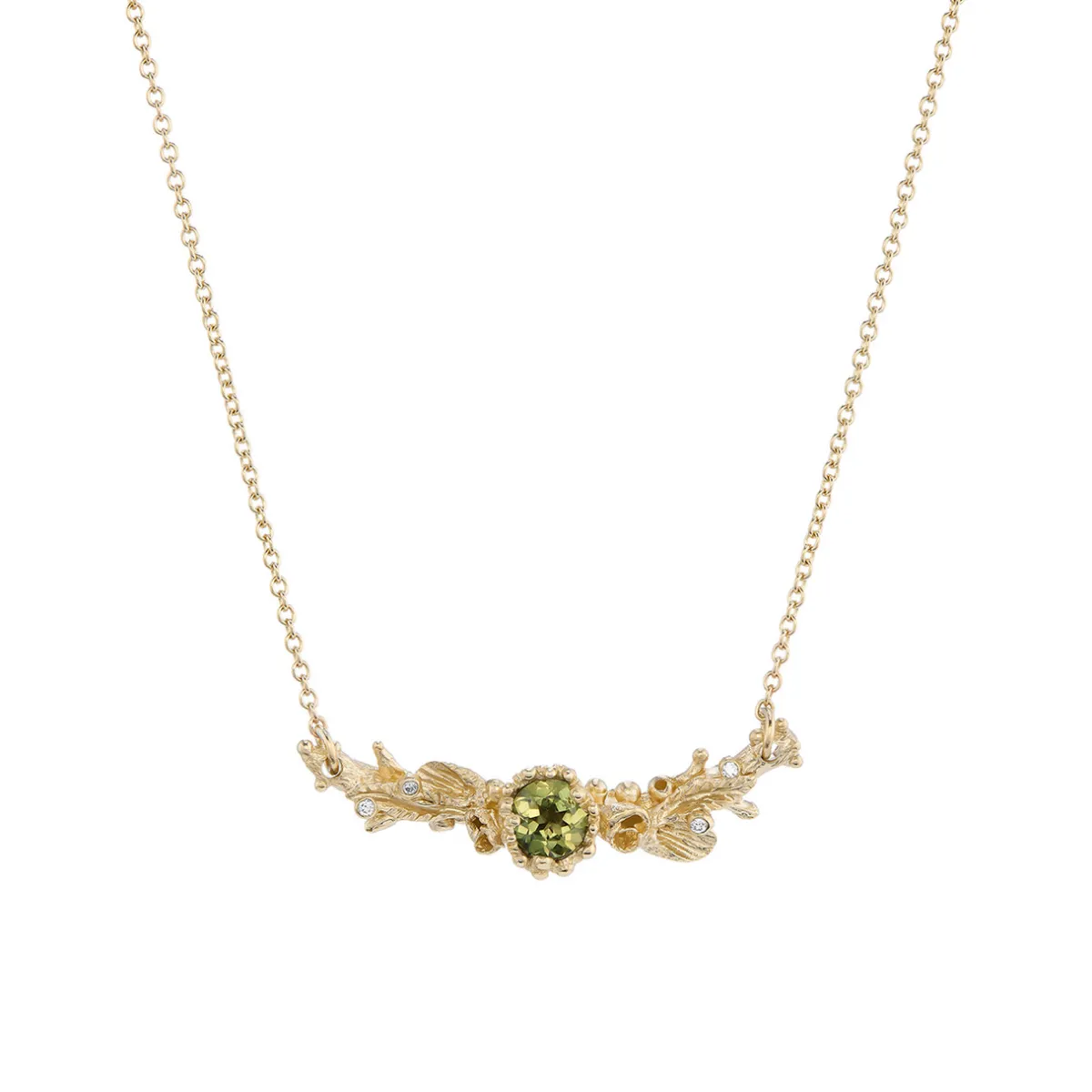 Tomfoolery Blodyn Yr Mor Sapphire Necklace Sale