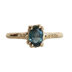 Tomfoolery Blue Montana Sapphire Gypsy Cove Solitaire Ring Best