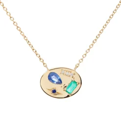 Tomfoolery Blue Night Market Signet Necklace Online