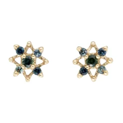 Tomfoolery Blue Sapphire Star Studs Best